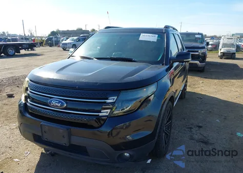 2012 Ford Explorer Xlt z USA, uszkodzony, nr VIN 1FMHK7D98CGA60906